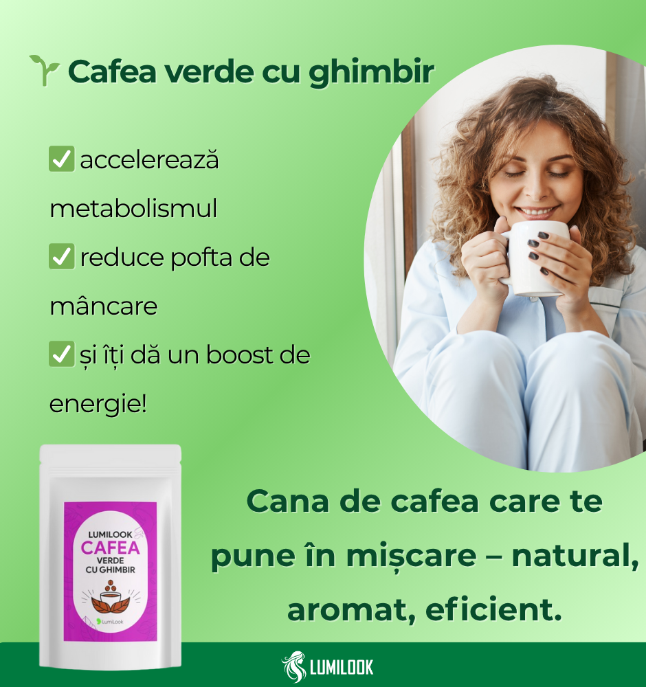 Cafea verde cu ghimbir - Lumilook